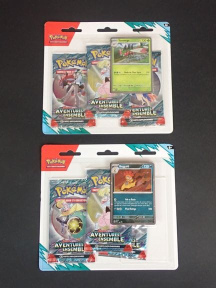 Pokémon-Karte
Inhalt: 2 Tripacks 
Ausgabe: Gemeins