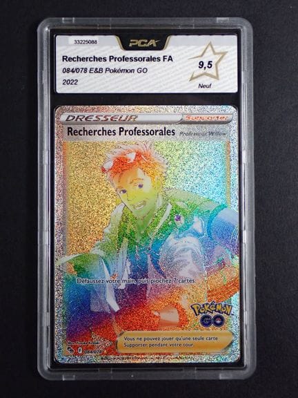 Carte Pokemon 
Contenu: 1 carte rare Recherches pr