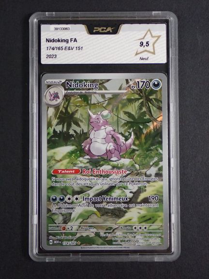 Carte Pokemon 
Contenu: 1 carte rare Nidoking
Edit