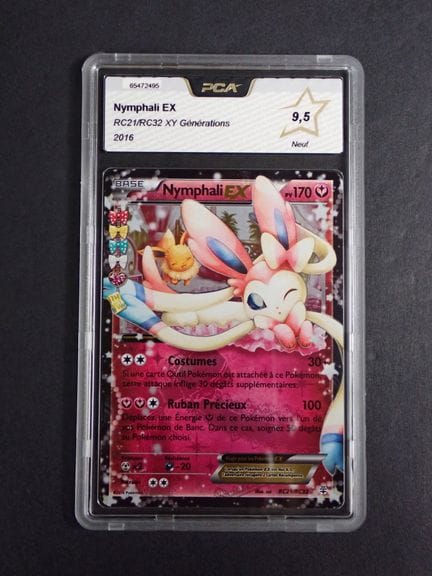 Carta Pokémon 
Contenuto: 1 carta rara Nymphali EX