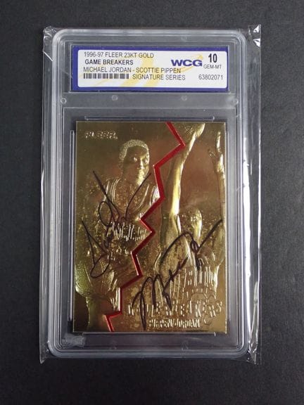 Basketball Fleer 23K
Contenu: 1 carte rare Michael