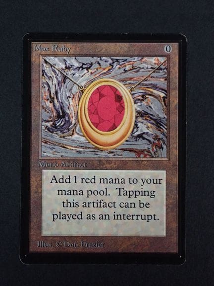 Magic the Gathering 
Contenuto: 1 carta rara Mox R