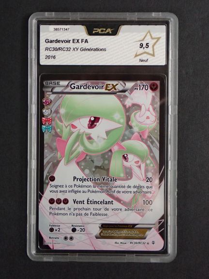 Carte Pokemon 
Contenu: 1 carte rare Gardevoir EX
