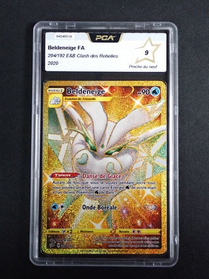 Carta Pokémon 
Contenuto: 1 carta rara Beldeneige
