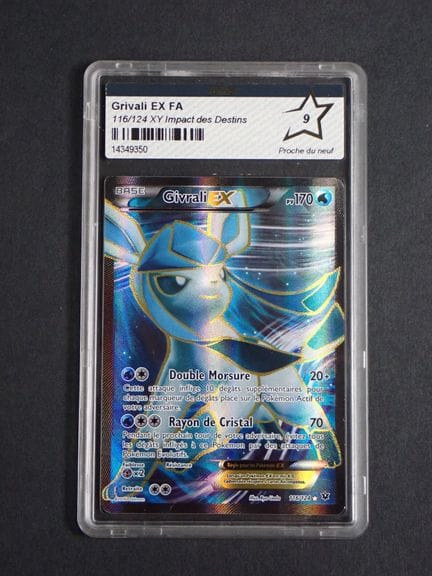 Carte Pokemon 
Contenu: 1 carte rare Grivali EX
Ed