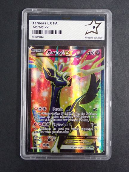 Carte Pokemon 
Contenu: 1 carte rare Xerneas EX
Ed