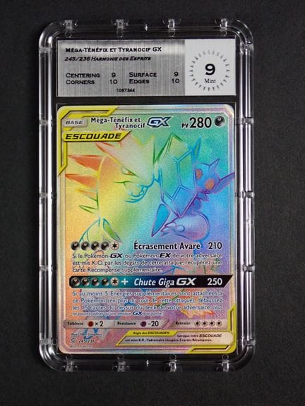 Carta Pokémon 
Contenuto: 1 carta rara Mega Ténéfi