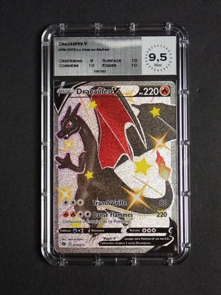 Carta Pokémon 
Contenuto: 1 carta rara Charizard V