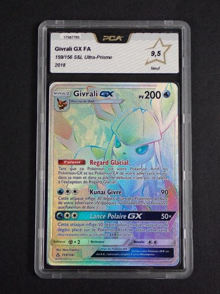 Carte Pokemon 
Contenu: 1 carte rare Grivali GX
Ed