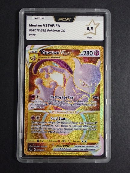 Carte Pokemon 
Contenu: 1 carte rare Mewtwo Vstar 