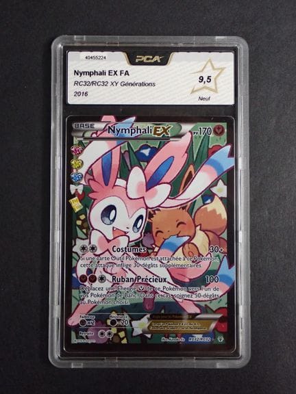 Carta Pokémon 
Contenuto: 1 carta rara Nymphali EX