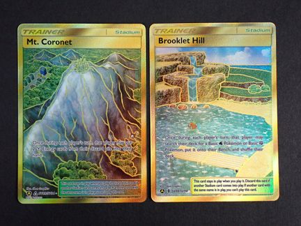 Carta Pokémon 
Contenuto: 2 carte rare Mt. Cornet 