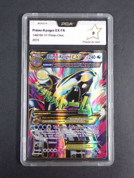 Carte Pokemon 
Contenu: 1 carte rare Primo kyogre 
