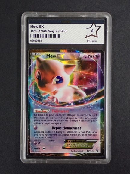 Carte Pokemon 
Contenu: 1 carte rare Mew EX
Editio