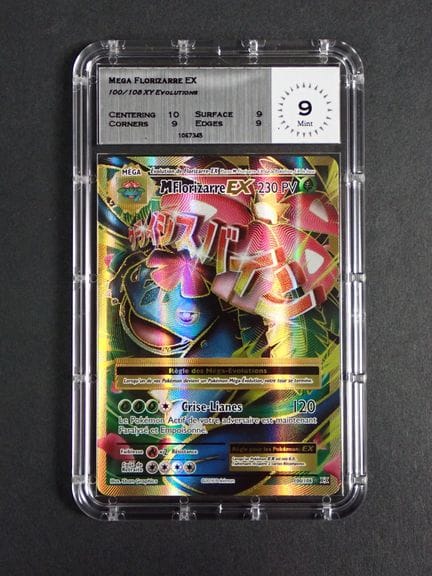 Carta Pokémon 
Contenuto: 1 carta rara Mega Floriz