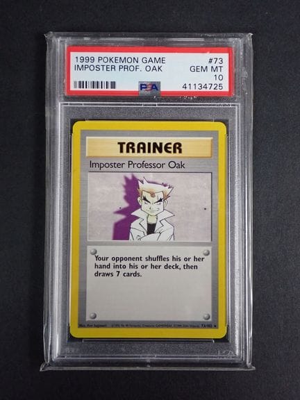 Carta Pokémon 
Contenuto: 1 carta rara "Imposter P