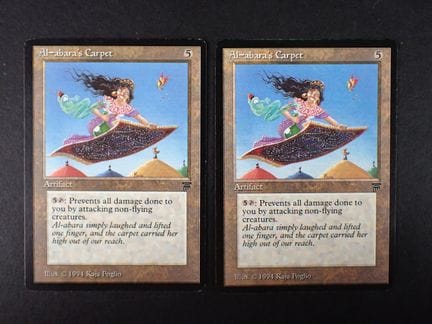 Magic: The Gathering
Contenuto: 2 carte rare "Al-A