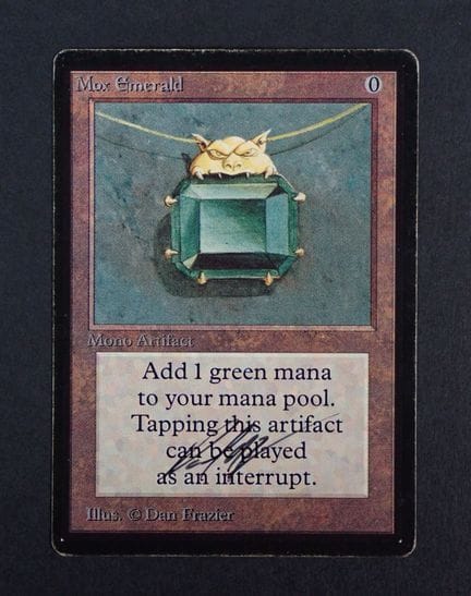 Magic: The Gathering 
Contenuto: 1 carta rara "Mox