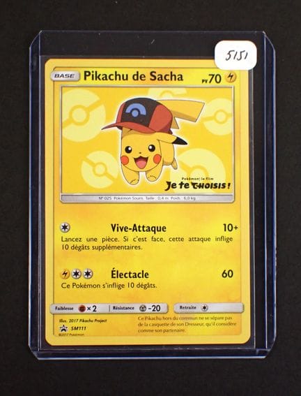Carta Pokemon
Contenuto: 1 carta Pikachu rara di S