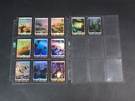 Magic the Gathering 
Contenuto: Set di 20 terre ba