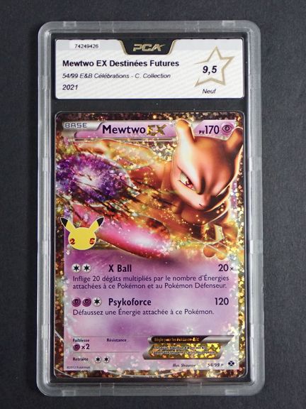 Carte Pokemon 
Contenu: 1 carte rare Mewtwo EX
Edi