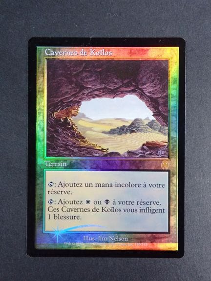 Magic the Gathering 
Contenuto: 1 carta rara "Cave