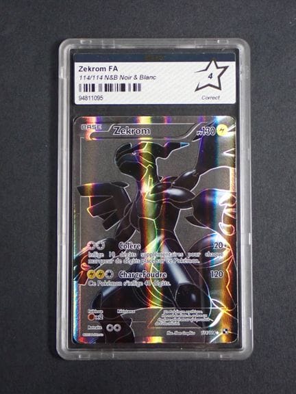 Carte Pokemon 
Contenu: 1 carte rare Zekrom 
Editi