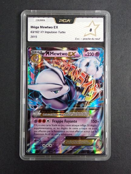Carte Pokemon 
Contenu: 1 carte rare Mmewtwo EX
Ed