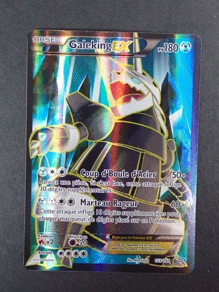 Carta Pokémon 
Contenuto: 1 carta Galeking EX
Ediz