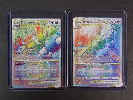 Carte Pokemon 
Contenu: 2 cartes rares Zoroark, Vs