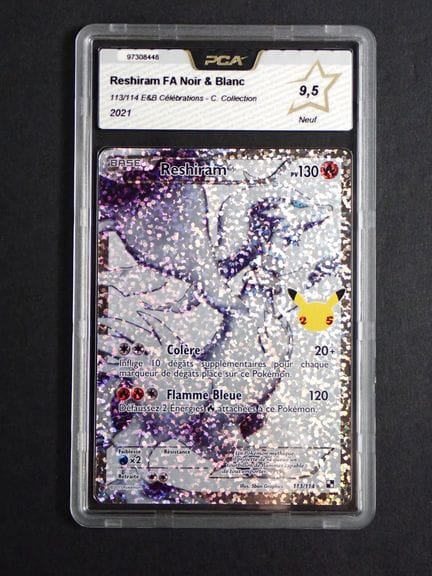 Carte Pokemon 
Contenu: 1 carte rare Reshiram
Edit