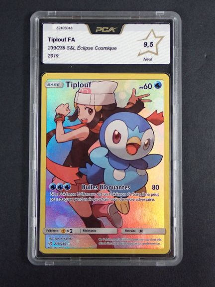 Carte Pokemon 
Contenu: 1 carte rare Tiplouf
Editi