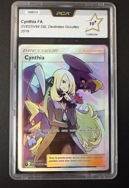Carte Pokemon
Contenu: Cynthia 
Edition: Destinées