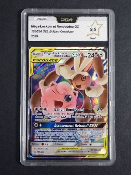 Carte Pokemon 
Contenu: 1 carte rare Mega lockpin 