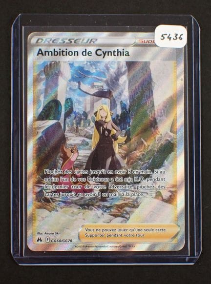 Carta Pokemon
Contenuto: 1 carta rara Cynthia Ambi