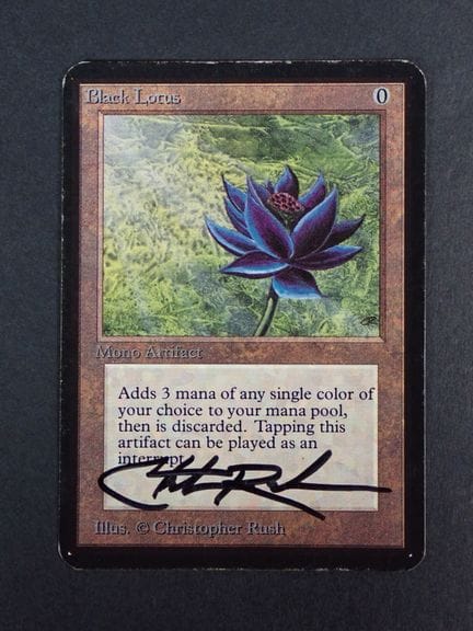 Magic: The Gathering 
Contenuto: 1 carta rara Blac