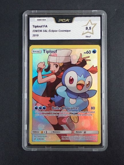 Carte Pokemon 
Contenu: 1 carte rare Tiplouf
Editi