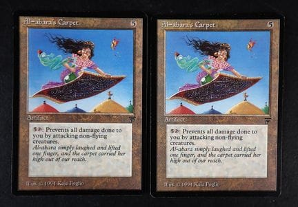 Magic: The Gathering
Contenuto: 2 carte rare "Al-A