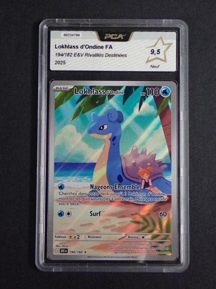 Carta Pokémon 
Contenuto: 1 carta rara Lokhlass di