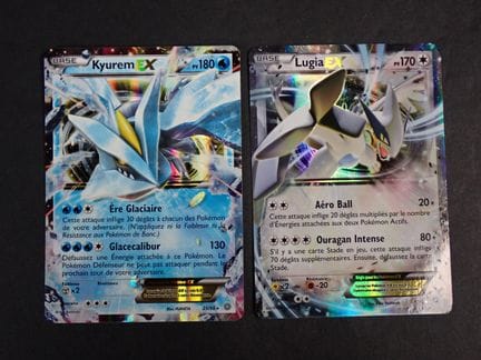 Carte Pokemon 
Contenu: 2 cartes rares Lugia EX et