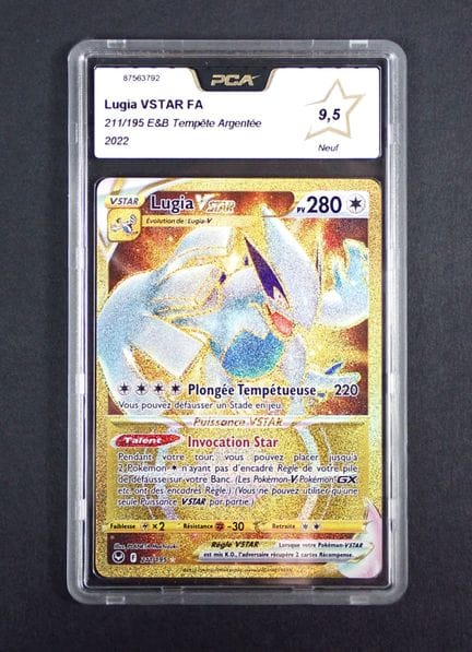 Carte Pokemon 
Contenu: 1 carte rare Lugia Vstar 
