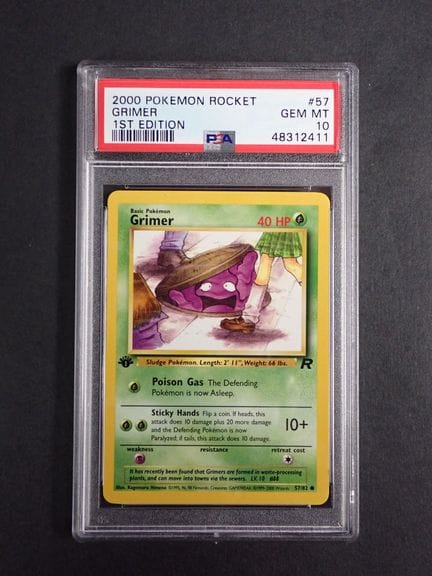 Carta Pokémon 
Contenuto: 1 carta comune Grimer 
E