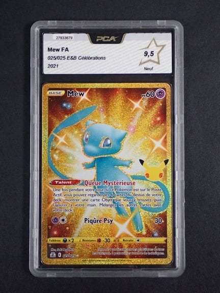 Carte Pokemon 
Contenu: 1 carte rare Mew
Edition: 