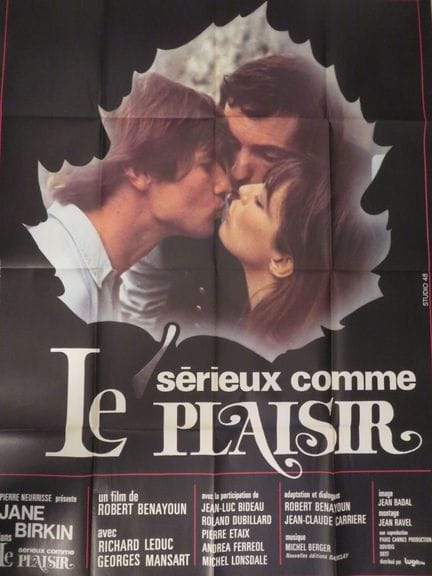 «Sérieux comme le plaisir»: (1975) de Robert BENAY