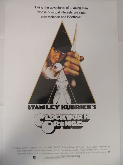 «Orange Mécanique»: (1971) de Stanley KUBRICK avec