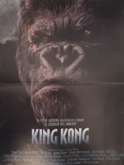 «King Kong»: (2005) de Peter JACKSON - Affichette 