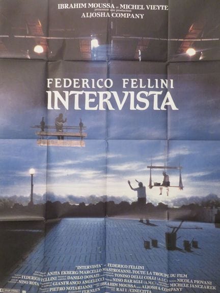 «Intervista»: (1987) di Federico FELLINI con Anita