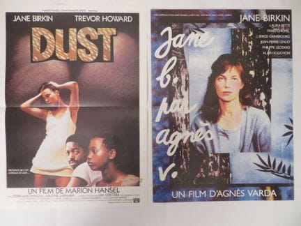 «JANE BIRKIN»: 2 film / 2 locandine 0,40x0,60
«Jan
