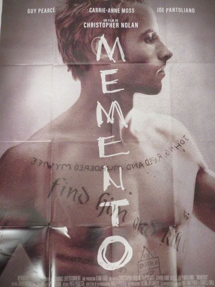 «Memento»: (2000) di Christopher NOLAN con Guy Pea