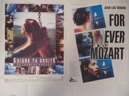 «Jean-Luc GODARD»: 2 film / 2 locandine 0,40x0,60
